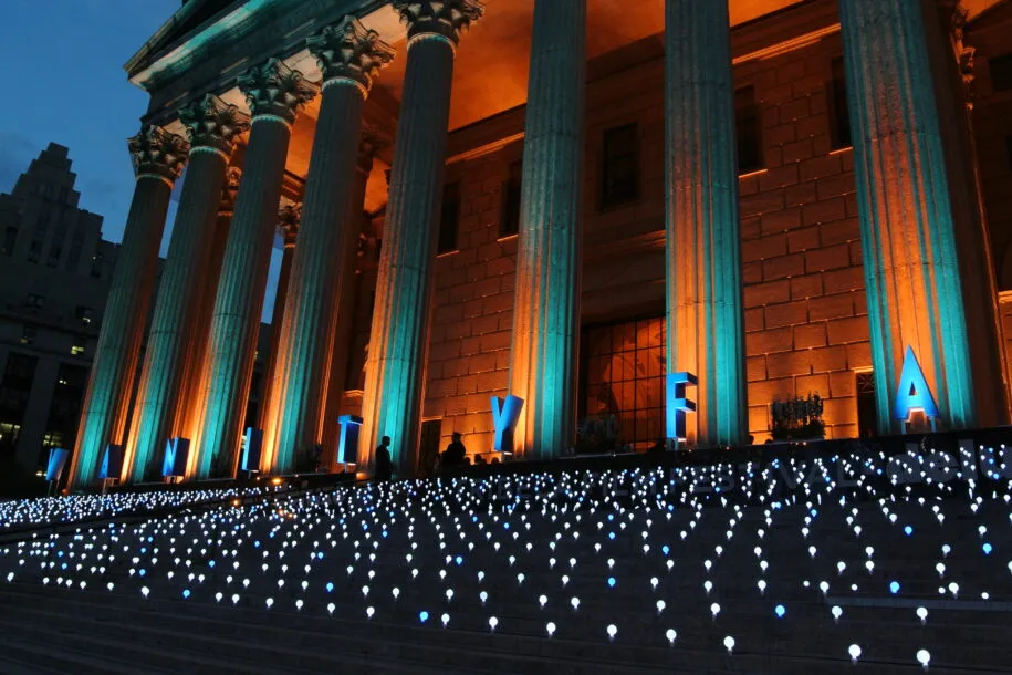 Tribeca Exterior steps event company