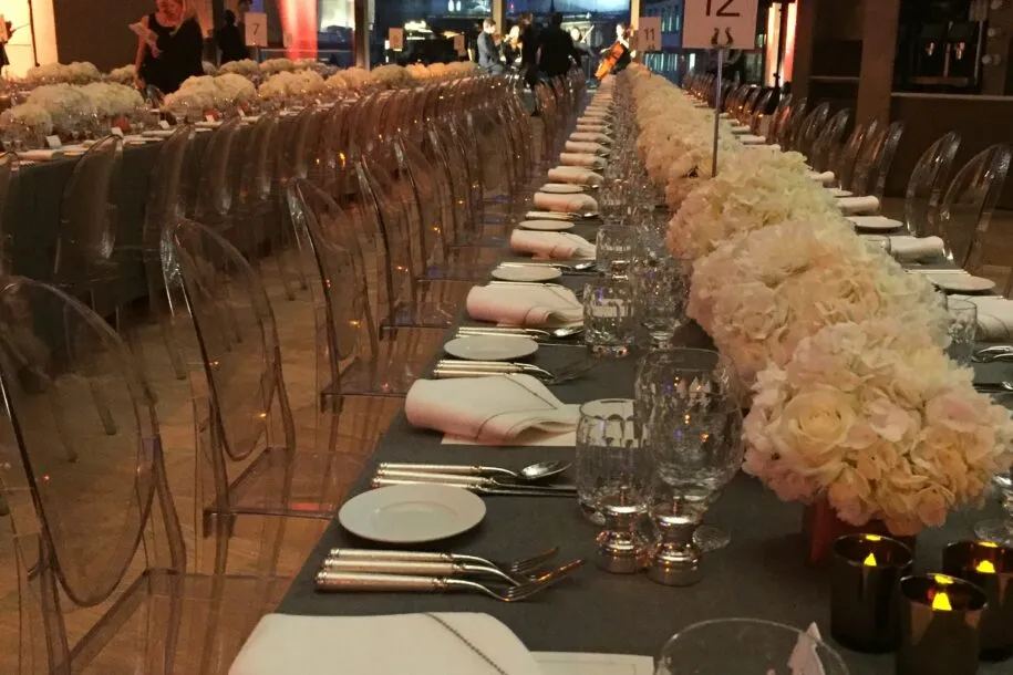 BBG Building launch dinner event concept
