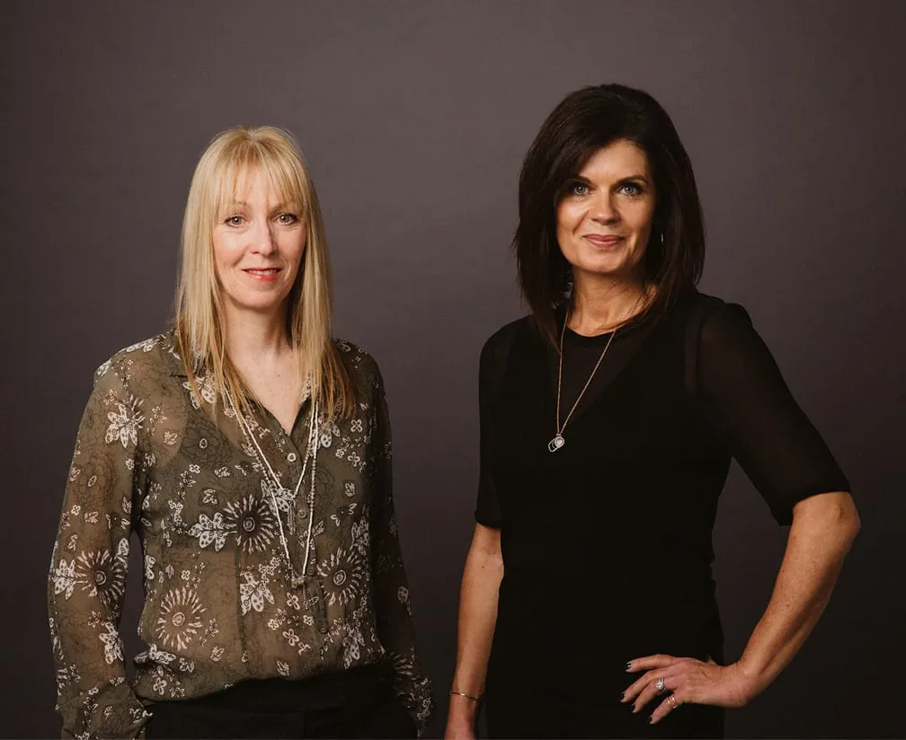 Victoria Swift and Sandra Ewart of V.S. Creative